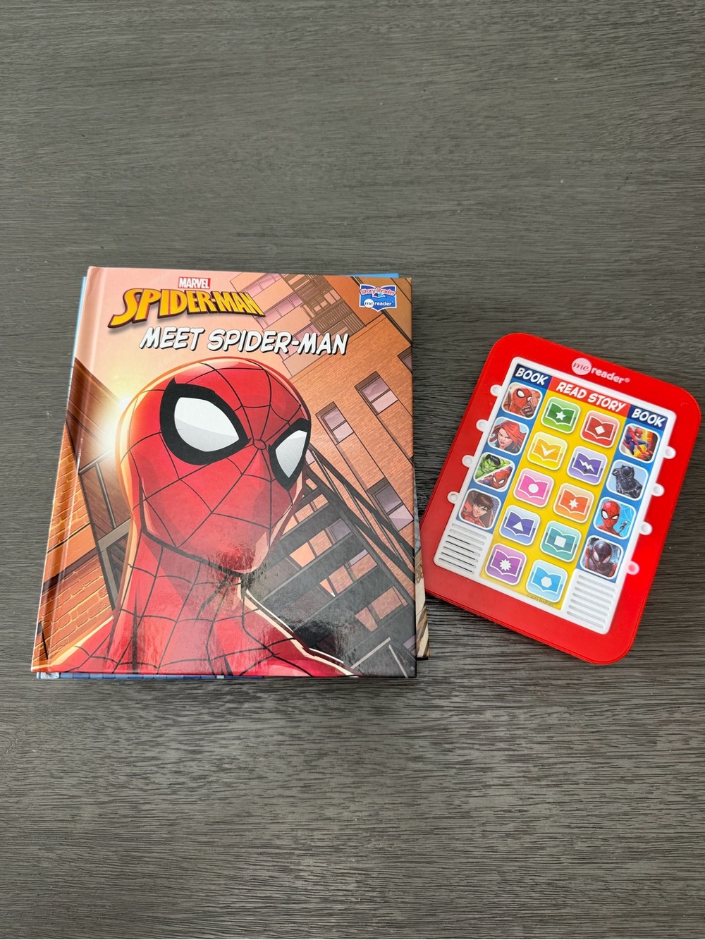 Marvel Spider-Man Storybook with Red Electronic Reader